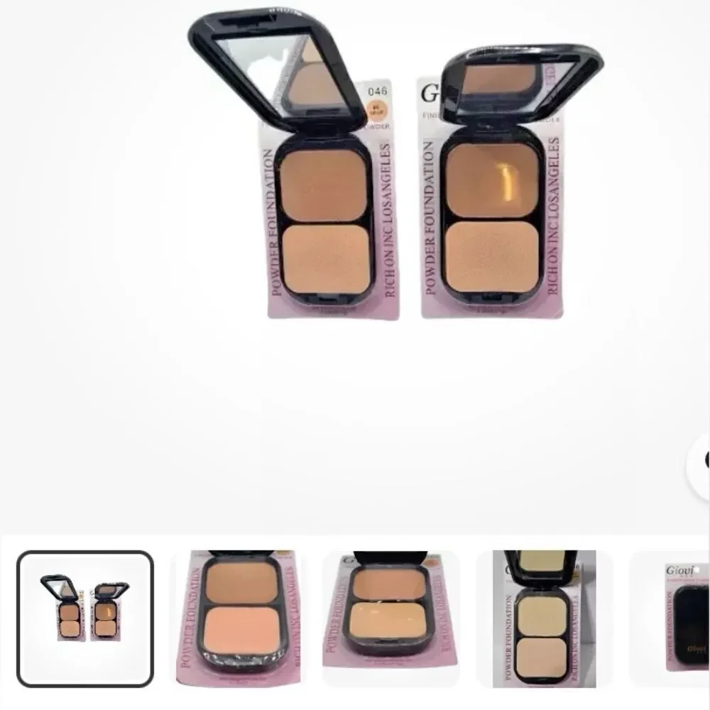 🛍️ 1 Giovi U.S.A. Powder Foundation with Mirror New Sealed Select Your Shade 🔥